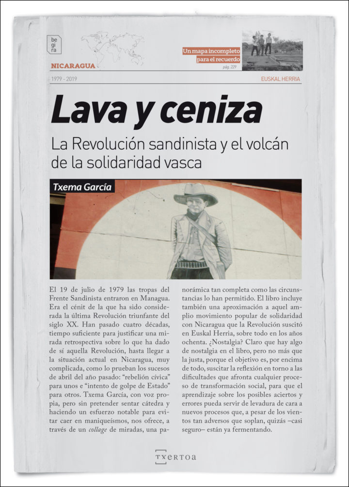 Txema  García,  ”  Lava  y  ceniza”,  Rueda  de  prensa
